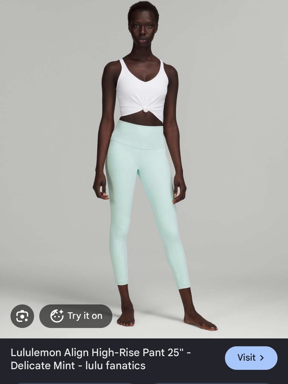 lululemon athletica Align High-Rise Legging — Delicate Mint
